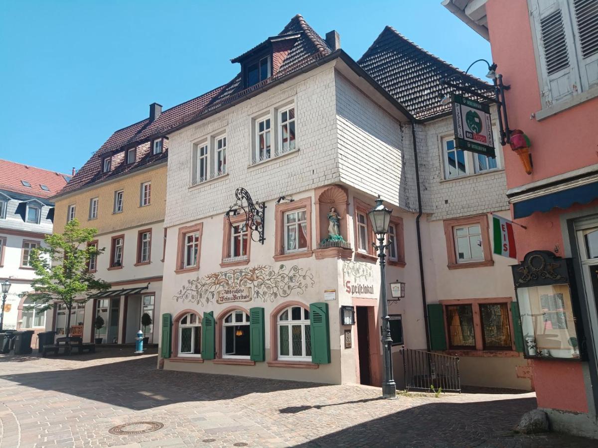 Appartement Schlossberg, Gasthaus Hirsch Hirschhorn Exterior foto